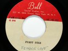 FRANKIE LOVE Doo Wop Teen 45rpm ACETATE First Star b/w Save Her Love HEAR