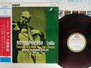 ROSTROPOVICH DVORAK CELLO CONCERTO ANGEL AA-7284 JAPAN OBI FLIPBACK COVER RED LP