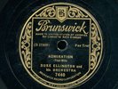 78tk-Jazz-BRUNSWICK 7440-Duke Ellington-(Admiration/Merry-Go-Round)