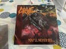GRAVE - YOU’LL NEVER SEE.. LP GER FIRST PRESS 1992 CENTURY MEDIA
