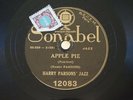 Harry Parson's Jazz Apple Pie & Don't Blame Me 78 Tours Sonabel 12083 #MP3#