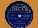 c 78 RPM Bumble Bee Slim Decca 7170 in E-/V+E- (with Peetie Wheatstraw)
