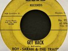 Roy, Sarah & The Traits 60s TX Soul 45 on Lori   Get Back   Hear