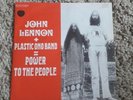 John Lennon & The Plastic  Ono band Power to the People French 7 inch single