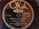Okeh 41375  Louis Armstrong Or  BLUE TURNING GREY 78rpm Jazz 1931  E to E-