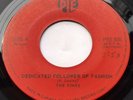 CANADA  THE KINKS Dedicated Follower Of Fashion /It's All Right 1966 PYE 805 45