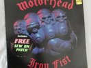 Motorhead Iron Fist LP Vinyl L 37841 1982 Festival Records VG-EX 1st Oz Press