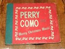 MCM OLD 78 RECORD PERRY COMO CHRISTMAS RCA GENE AUTRY RUDOLPH RONDO WINTER SANTA