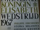 STOIKA MILANOVA GIDON KREMER   / QUEEN ELISABETH CONTEST 1967  / DNB