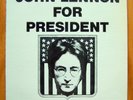 JOHN LENNON FOR PRESIDENT - by DAVID PEEL APPLE BAND 1980 LP MINT COND (Beatles)