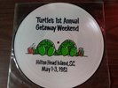 The Turtles Hilton Head Island 1981 Picture Disc LP Record Vinyl 96 rock WKLS