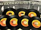 MEGA-RARE BEATLES LOT: 7 45s CAPITOL CANADA 72000 SERIES w RINGO’S “LOVE ME DO”