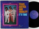 Peace, Justice & Equality - It's Time LP - Stone Gold - Sweet Soul Funk VG+