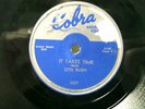OTIS RUSH - R&B 78rpm COBRA #5027 - IT TAKES TIME / CHECKING ON MY BABY - E/E