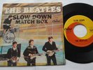 CANADA  THE BEATLES Matchbox /Slow Down 1964 PS 45 Picture Sleeve CAPITOL 5255