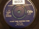 The Flies. I'm not your stepping stone. 45 vinyl record 1966. decca. Rare