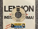 John Lennon Instant Karma Yoko Ono 45 7’ Jukebox + Strip + Holed Sleeve Rare