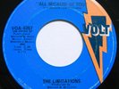 1971 Soul 45 rpm The LIMITATIONS All Because Of You / Hold On To It VOLT 4057 VG