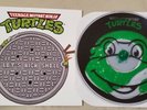 TMNT Let's Kick Shell Tribute Liquid Filled OOZE Vinyl Record Soundtrack LP 12