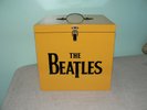 The Beatles 45 RPM Record Storage box Quality Solid Wood New & NICE