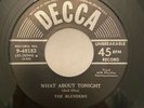 Rare Doo Wop 45 The Blenders - What About Tonight/I'm So Crazy In Love DECCA