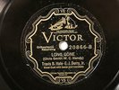 COUNTRY TRAVIS HALE BANJO MANDOLIN Long Gone VICTOR 20866 EE-  WC HANDY