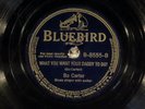 78 RPM -- Bo Carter, Bluebird 8555, V+ Blues