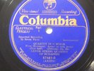 Lener String Quartet – 78 rpm Columbia 67481/82/83/84-D: DEBUSSY Quartet in Gm