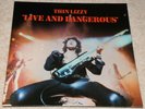 THIN LIZZY Live & Dangerous RARE UK VERTIGO EX++ LPs with WITHDRAWN SPOKEN INTRO