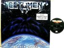 TESTAMENT - The New Order - '88 Megaforce lbl NM thrash metal LP + Hype sticker