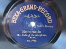 78rpm ROLAND CUNNINGHAM Tenor - EARLY BEKA GRAND RECORD - Schubert Serenade