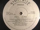 Freeez IOU Vinyl Record Original First Pressing 1982 Electro 80s Freestyle 12