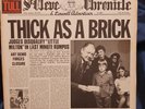 LP JETHRO TULL THICK AS A BRICK - CHRYSALIS 6307 502 - ITALY 1978 NEWSPAPER