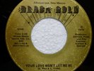 Lou Pride Your Love Won't Let Me Be 1979 Original Soul 45 on Black Gold 105 Hear