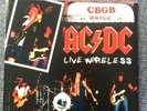 AC/DC  Live Wireless - Live At CBGB  24.8.1977  LE UK Red Vinyl  Mint