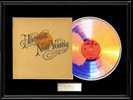 NEIL YOUNG HARVEST FRAMED ALBUM LP WHITE GOLD SILVER PLATINUM TONE RECORD LP