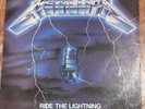Metallica Ride the lightning Megaforce first press thrash/speed heavy metal
