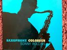 SONNY ROLLINS Saxophone Colossus LP 1956 US Prestige 7079 ORIGINAL Bergenfield