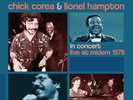 CHICK COREA & LIONEL HAMPTON In Concert: Live at MIDEM 1978 Clear Vinyl RSD New