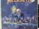 Megadeth Rust In Peace LP Capitol 919351 Original 1990 1st EUROPE RARE EX/EX