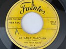 LOS TEEN AGERS - La Gaita Marciana /  MONSTER AFRO INSTR OUTER SPACE CUMBIA 45