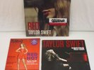 TAYLOR SWIFT LOT: RED NEW 2 LP CRYSTAL CLEAR VINYL RSD #'d/ TOUR BOOK/ TEMPO MAG
