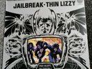 THIN LIZZY - JAILBREAK 1976 UK VINYL LP VERTIGO 9102 008 ROCK METAL EX/EX