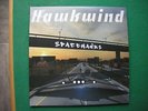 HAWKWIND:   SPACEHAWKS    ( GREY VINYL )   RCV131LP    CON  EX