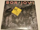 Bon Jovi Slippery When Wet Hair Metal Vinyl Record Shrink Hype Sticker Clean