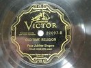 Pace Jubilee Singers - VICTOR 22097 - Old-Time Religion & Waiting at the End of