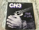 CH3 FEAR OF LIFE POSH BOY LABEL HARDCORE PUNK EARLY 1982 PRESSING INSERT VG/EX