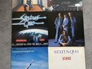 6x Status Quo Vinyl LP’s- On The Level-Live-Blue For You,Rockin World-Just-1982