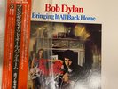 BOB DYLAN - BRINGING IT ALL BACK HOME Japan LP Songtext BOOK OBI in Shrink