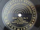 JIMMIE RODGERS Blue Yodel No 5 MONTGOMERY WARD 78 4212 E  jimmies texas blues